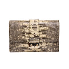 Dior Clutch in Water Snake Skin