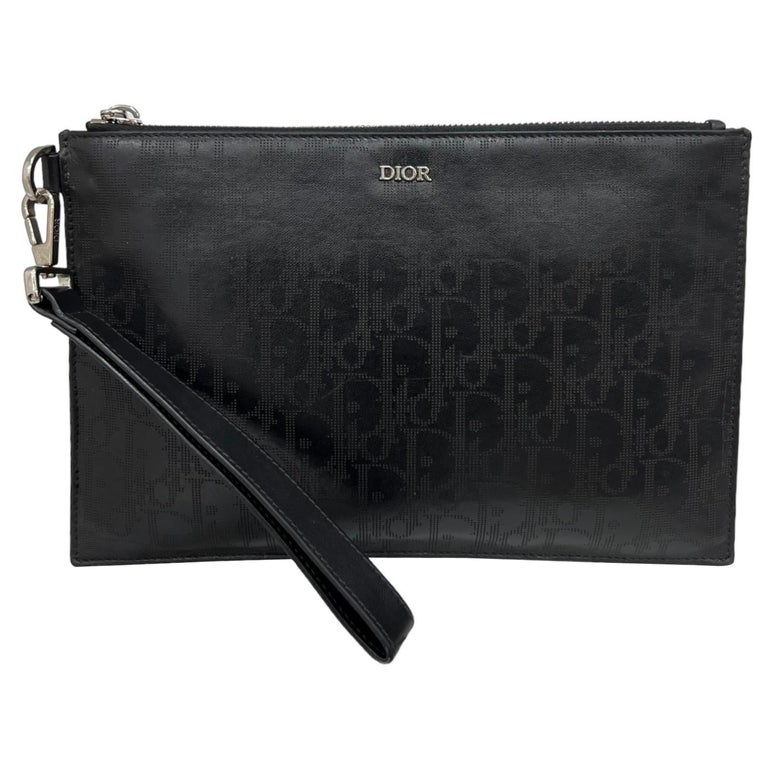Dior Pochette Uomo Oblique Nera su 1stDibs Italia pochette dior