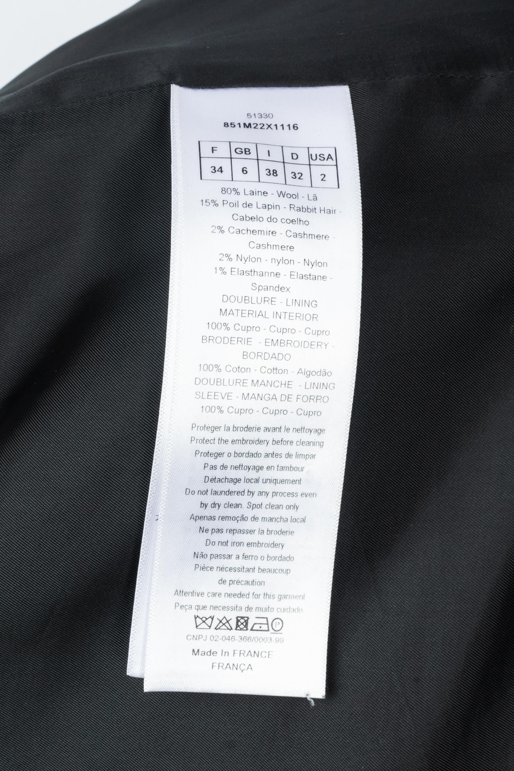 Manteau Dior automne 2018 en vente 10