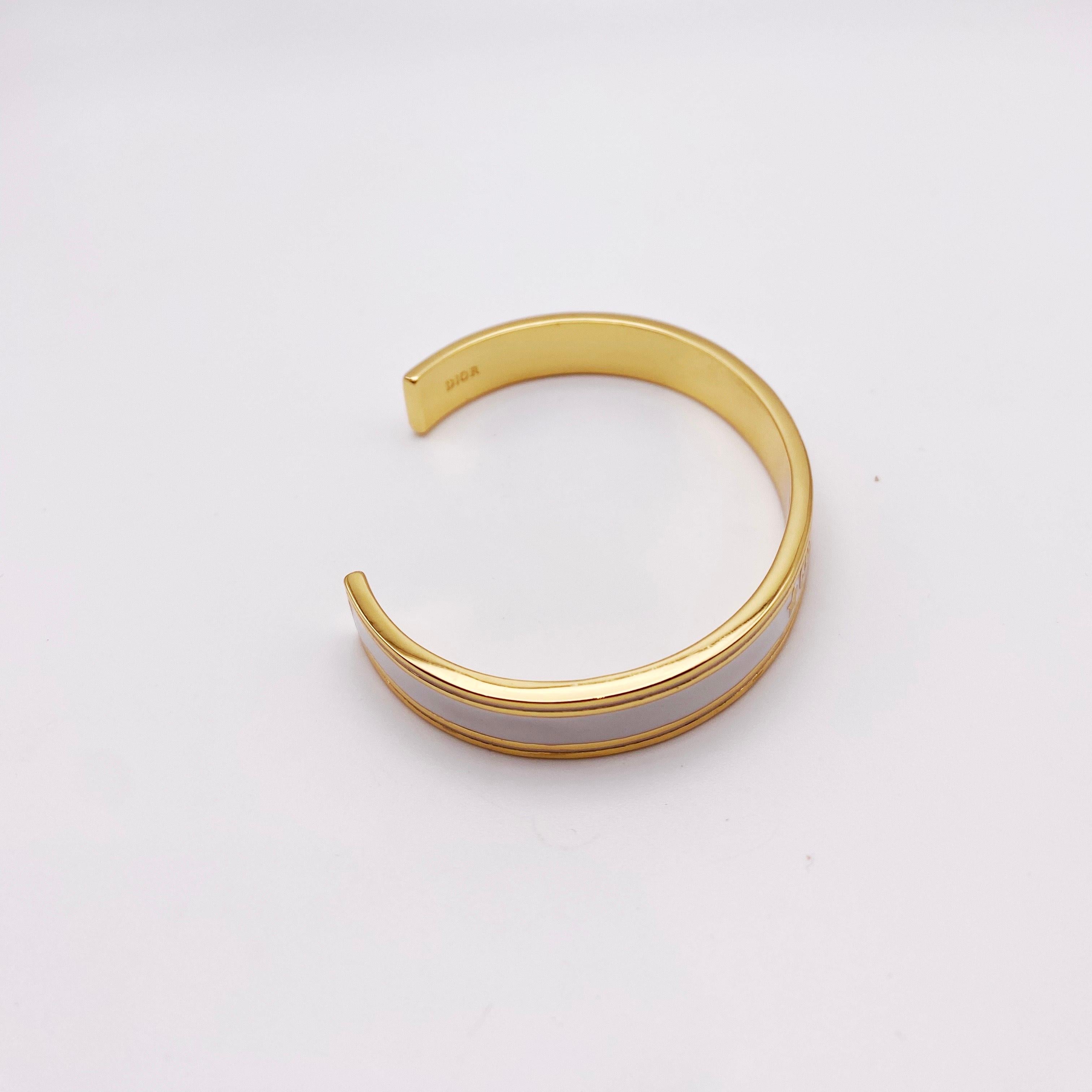 Dior Code Bangle In Good Condition For Sale In BALMAIN, AU