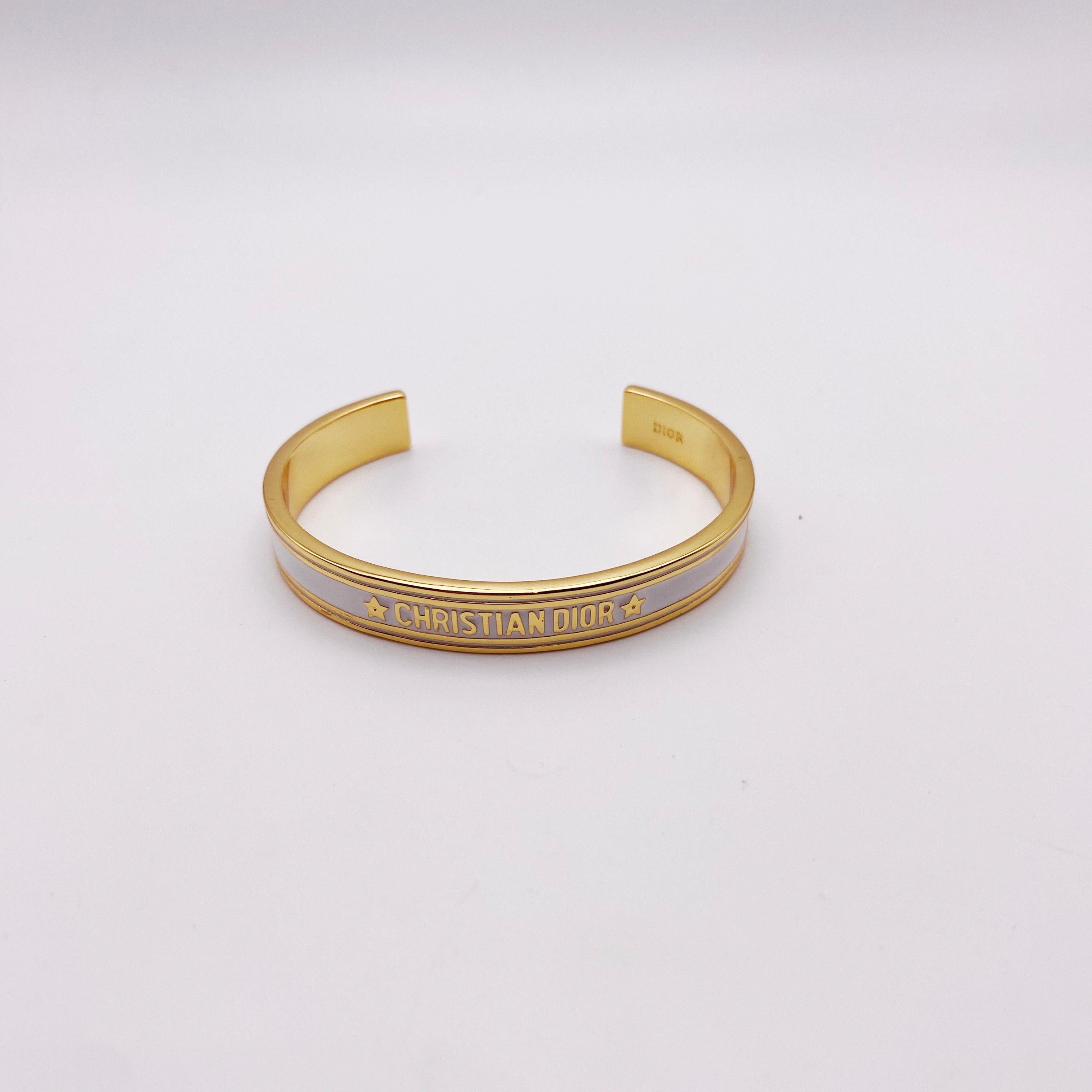 Dior Code Bangle In Good Condition For Sale In BALMAIN, AU