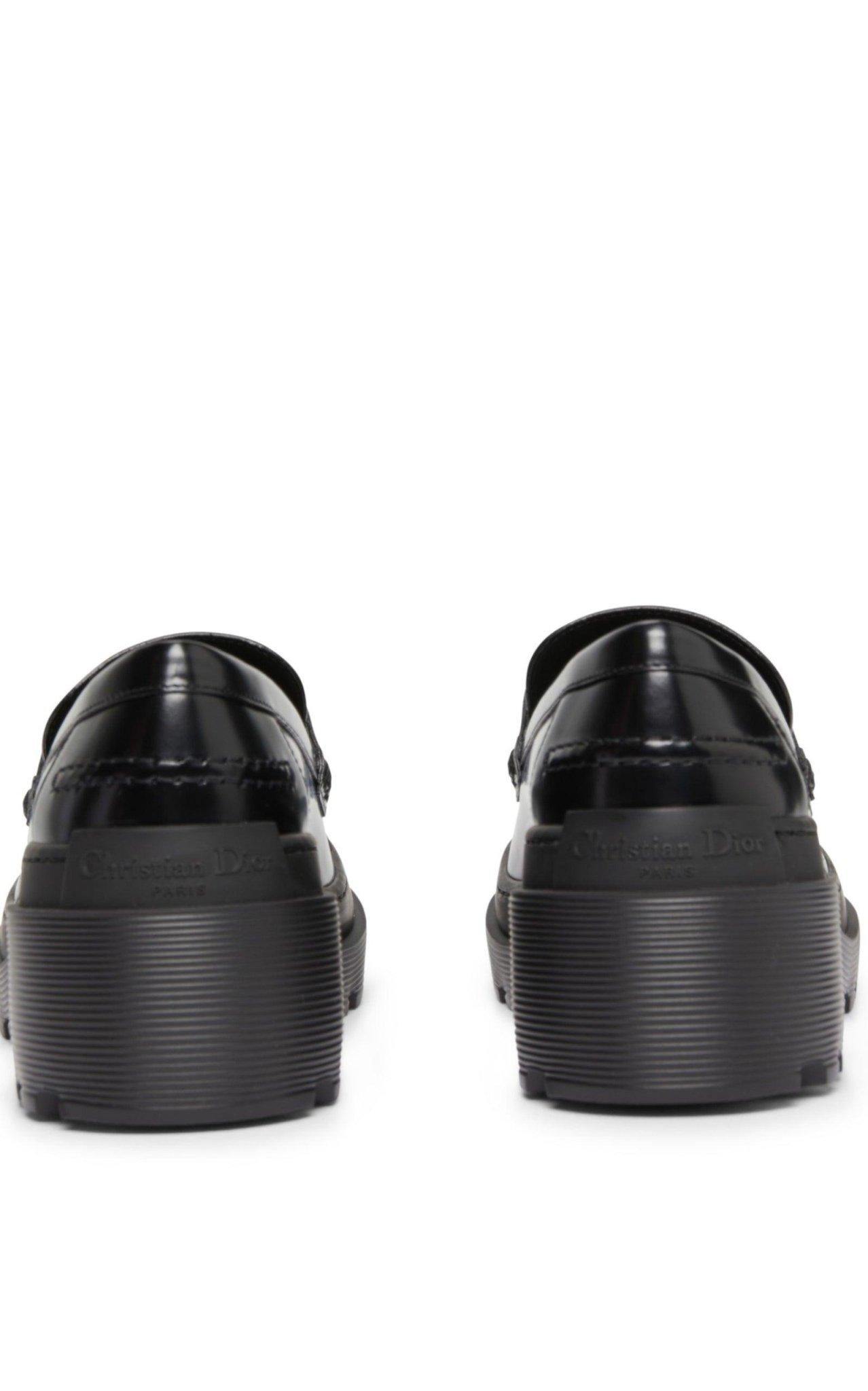 Dior Code Leather Loafer It41 - image 5