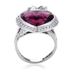 Dior Coeur Romantique Bague en or avec tourmaline rose et diamant
