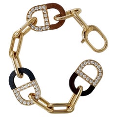 DIOR COLOR yellow gold, ebony and diamonds 2022 bracelet