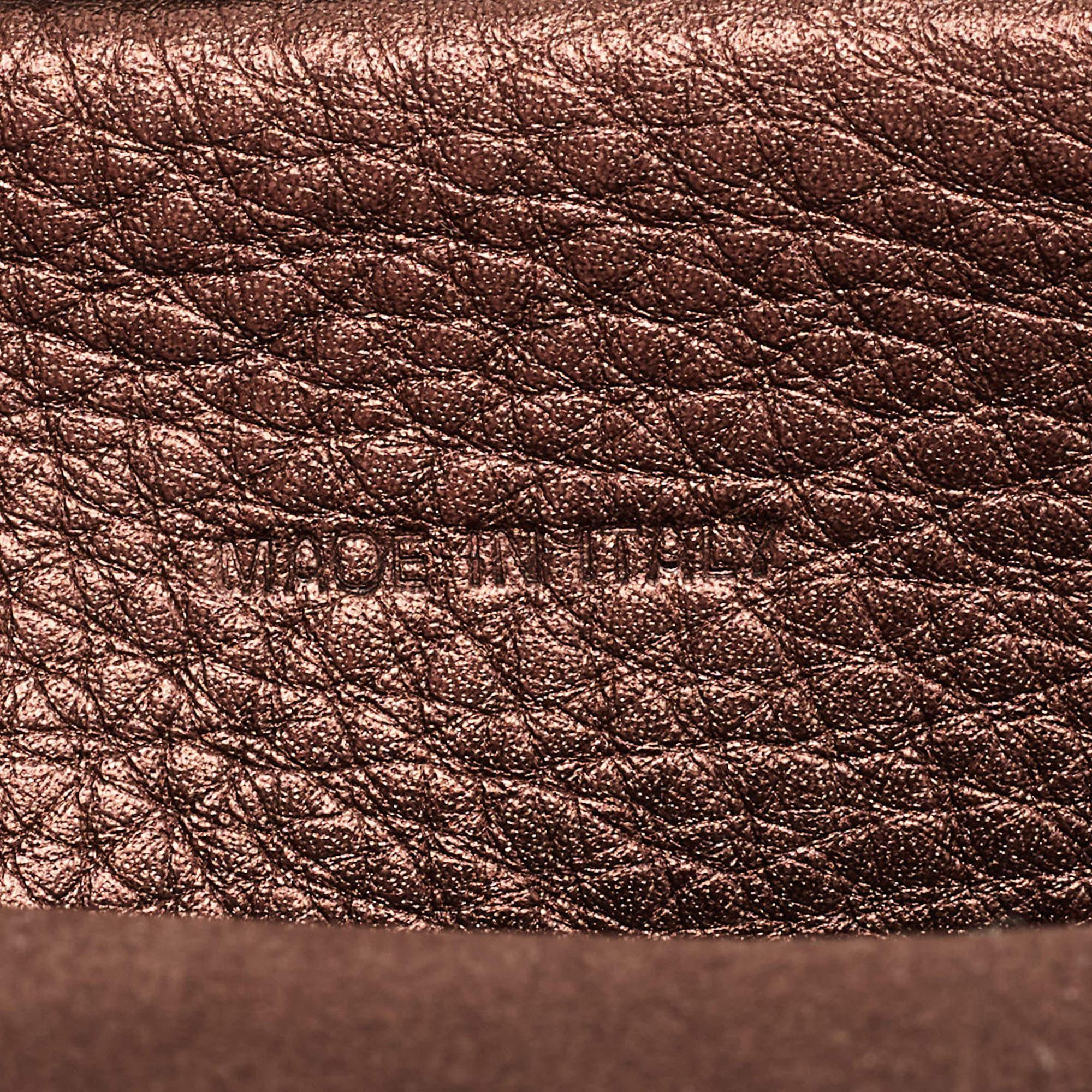 Dior Copper Leather J’adior Flap Shoulder Bag 5