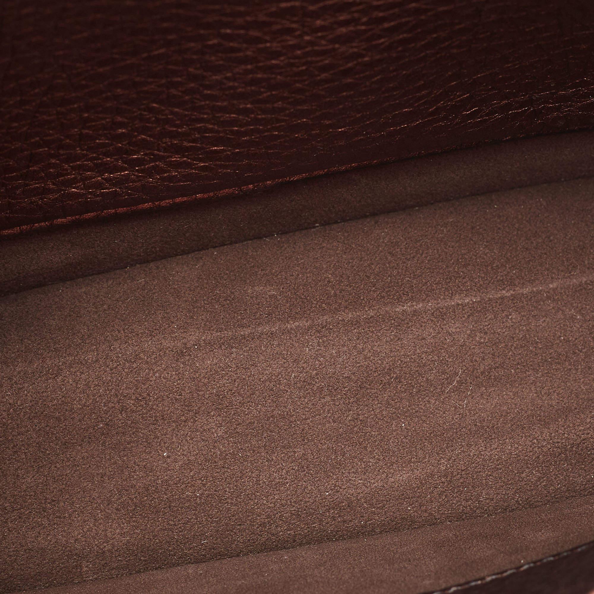 Dior Copper Leather J’adior Flap Shoulder Bag 8