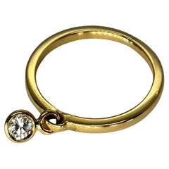 Anello Dior Coquines in oro giallo e diamanti