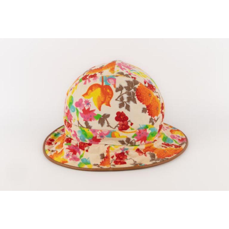 Women's Dior Cotton Flower Hat For Sale