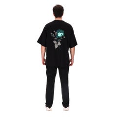 Dior Cotton Logo Rose Print 'Dior Jardin' T-Shirt