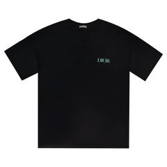 Dior Cotton Logo Rose Print 
Dior Jardin
 T-Shirt