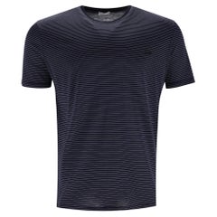 Dior Cotton Striped Logo T-Shirt