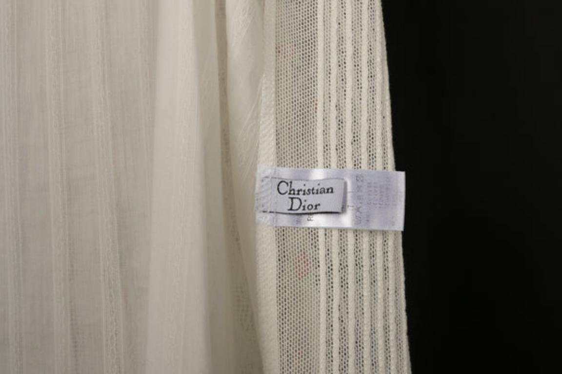 Women's Dior Cotton Veil Babydoll Dress