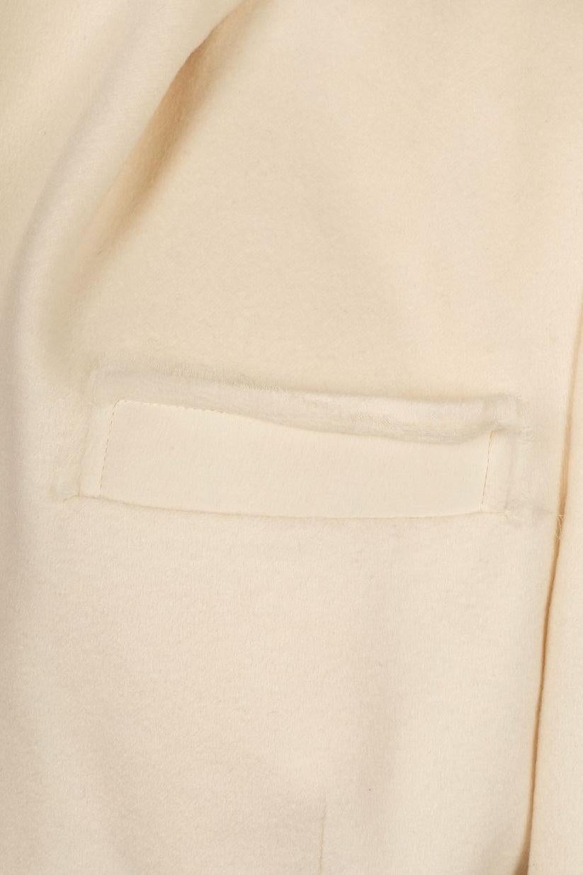 Dior Cream Jacket in Cashmere For Sale 3