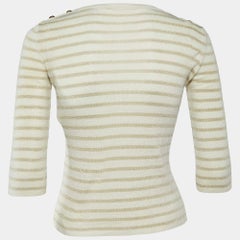 Dior Crema J'Adior Jersey de punto de lúrex S