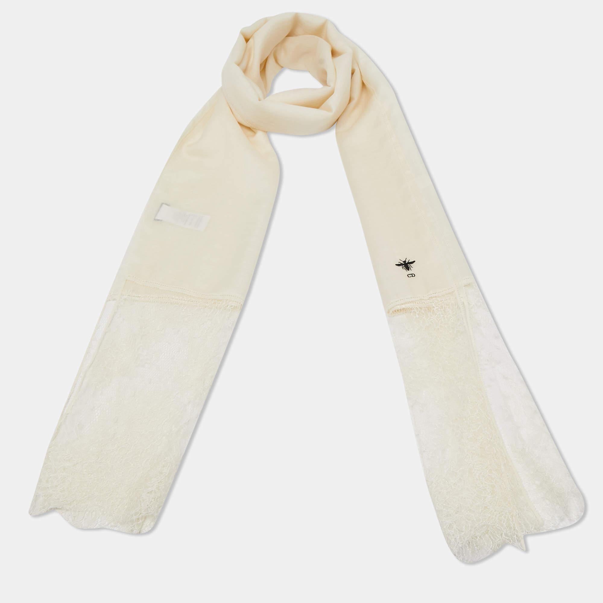 Classy and stylish are some words that come to our minds when we look at the stole. The label brings you this versatile creation made from luxurious materials that you style with many outfits.

