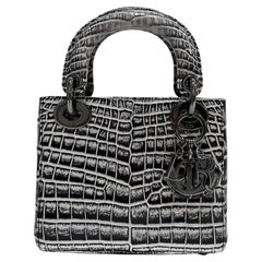 Dior Croc Mini Lady Dior Handbag (2013)