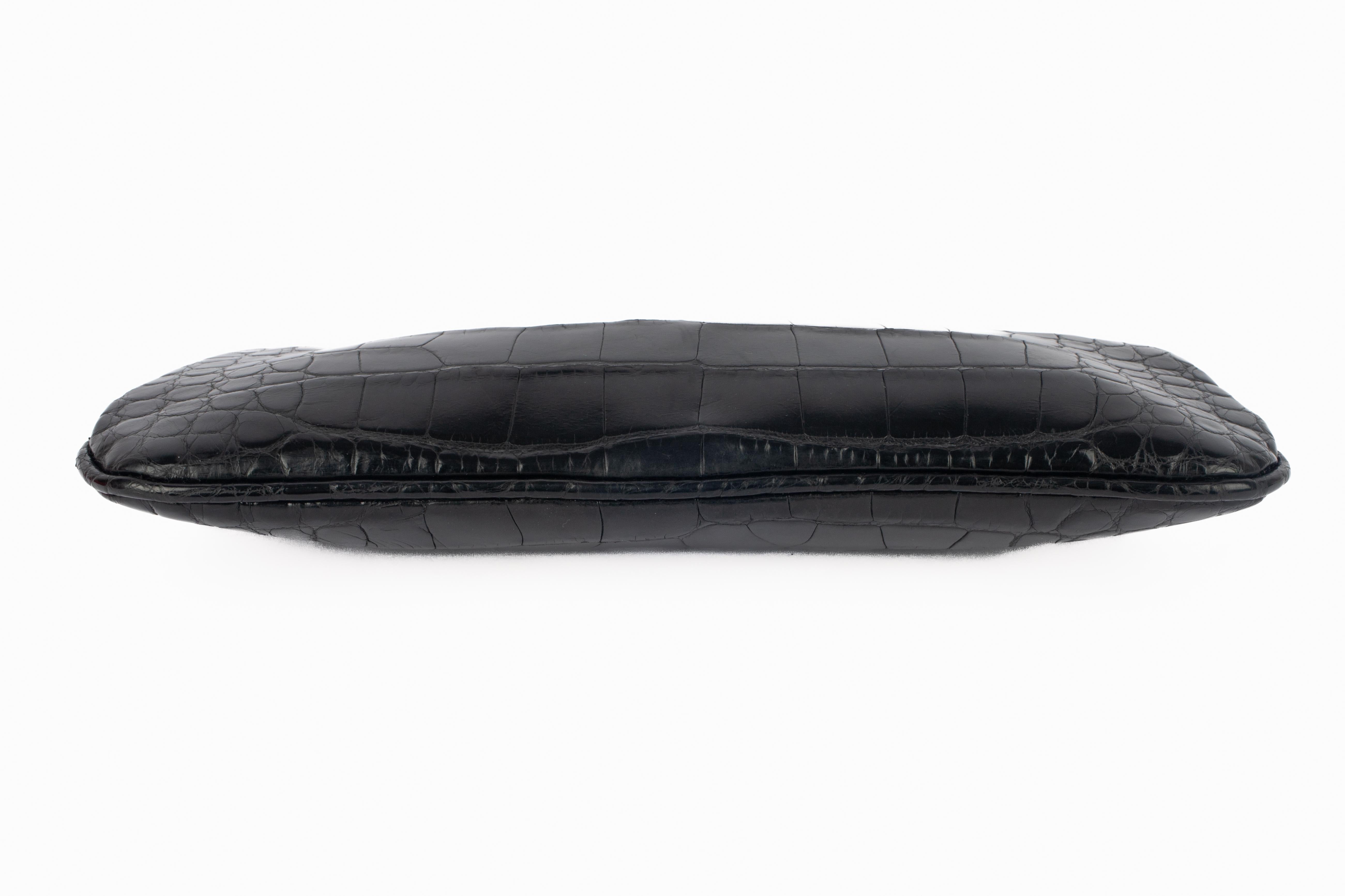 Dior crocodile handbag For Sale 2