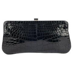 Vintage Dior crocodile handbag