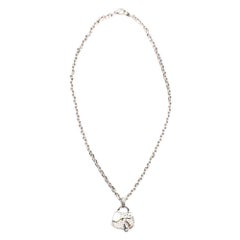Dior Crystal Saddle Bag Pendant Necklace at 1stDibs