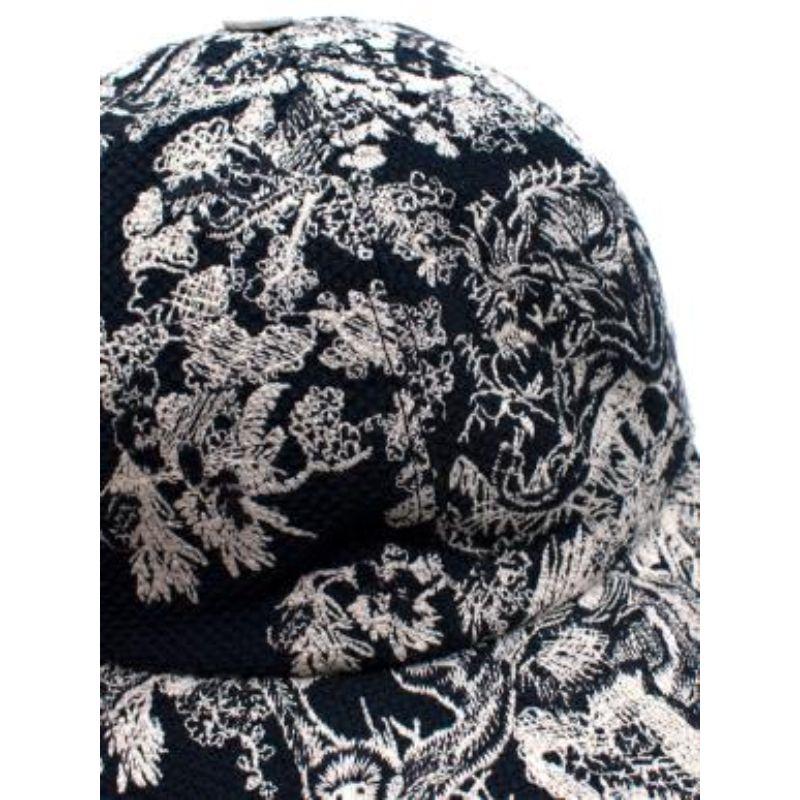 Dior - Casquette D- Player - Toile de Jouy Sauvage - Taille 56 Excellent état - En vente à London, GB