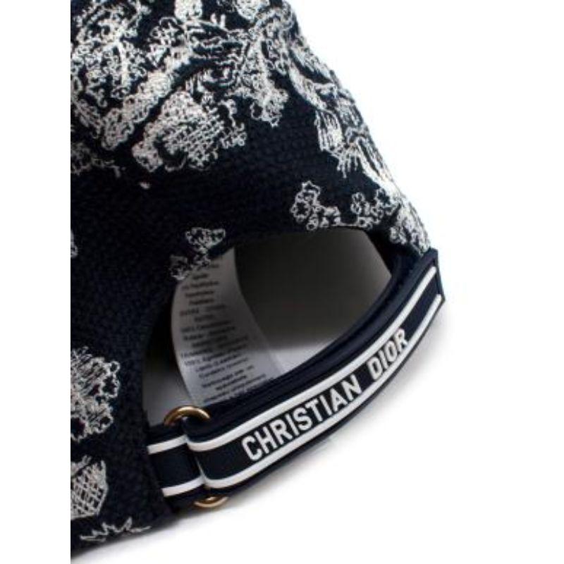 Dior - Casquette D- Player - Toile de Jouy Sauvage - Taille 56 en vente 1