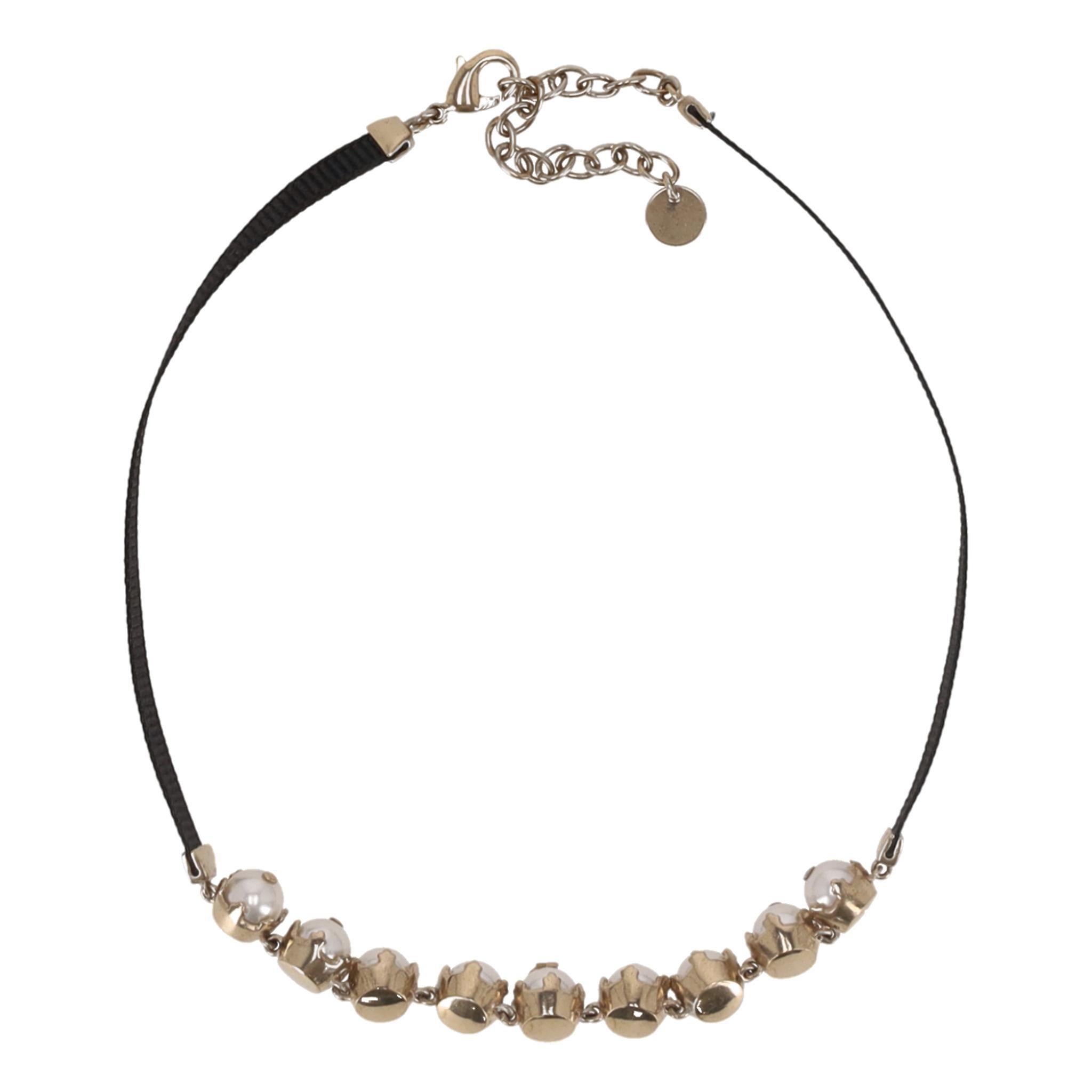 Donna Girocollo di perle Dior D-Renaissance in vendita
