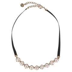 Dior D-Renaissance Pearl Choker Necklace