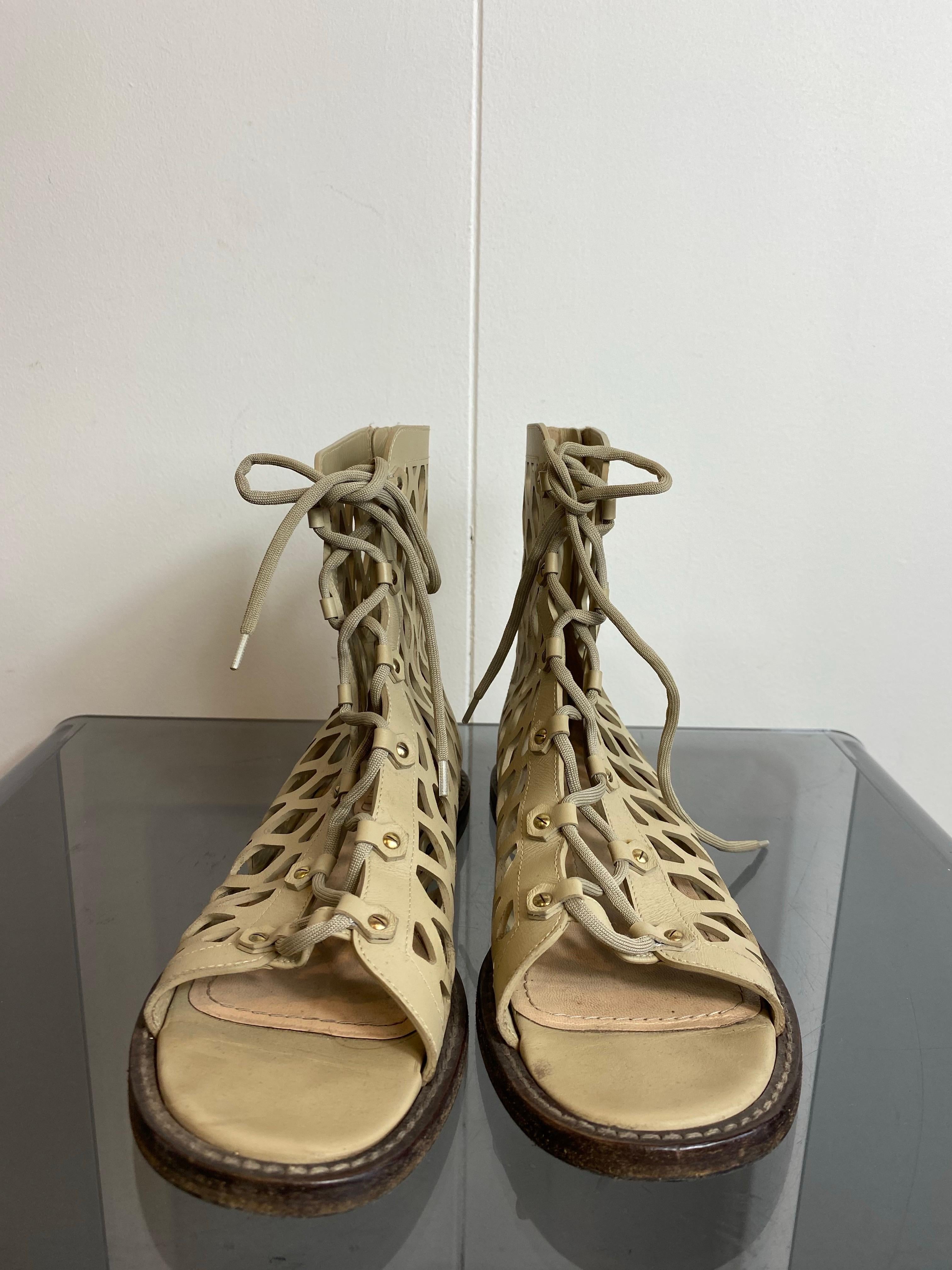 Marrone Sandali Dior D Trap. in vendita