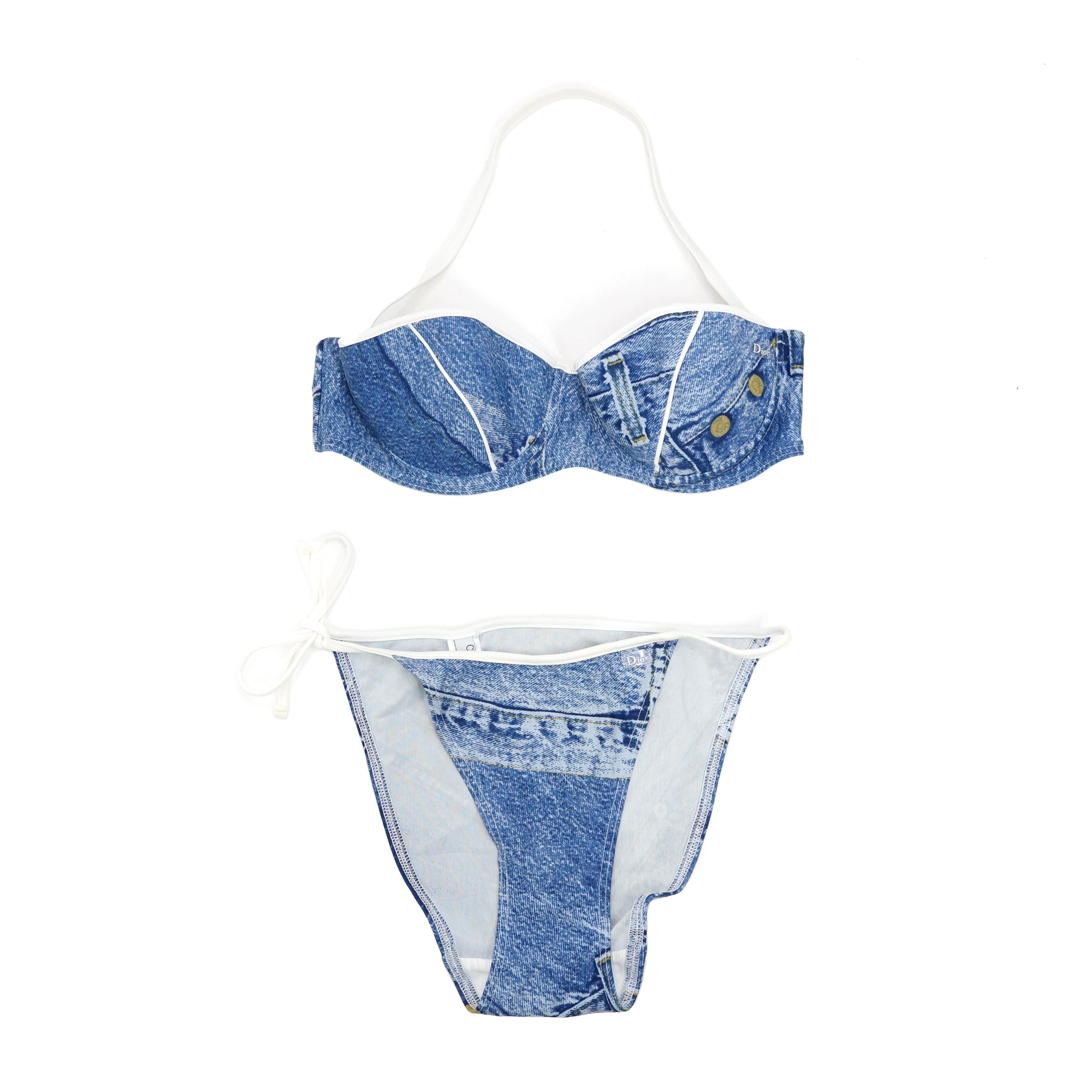 Bikini vaquero Dior en Excelente Estado en Bressanone, Trentino-Alto Adige