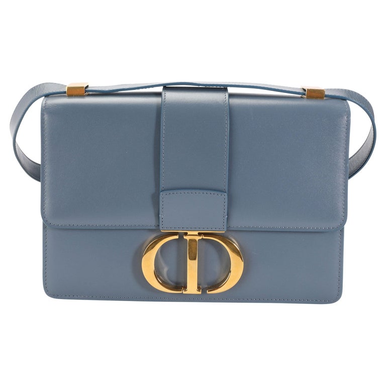 Christian Dior 30 Montaigne Shoulder Bag - Blue Crossbody Bags