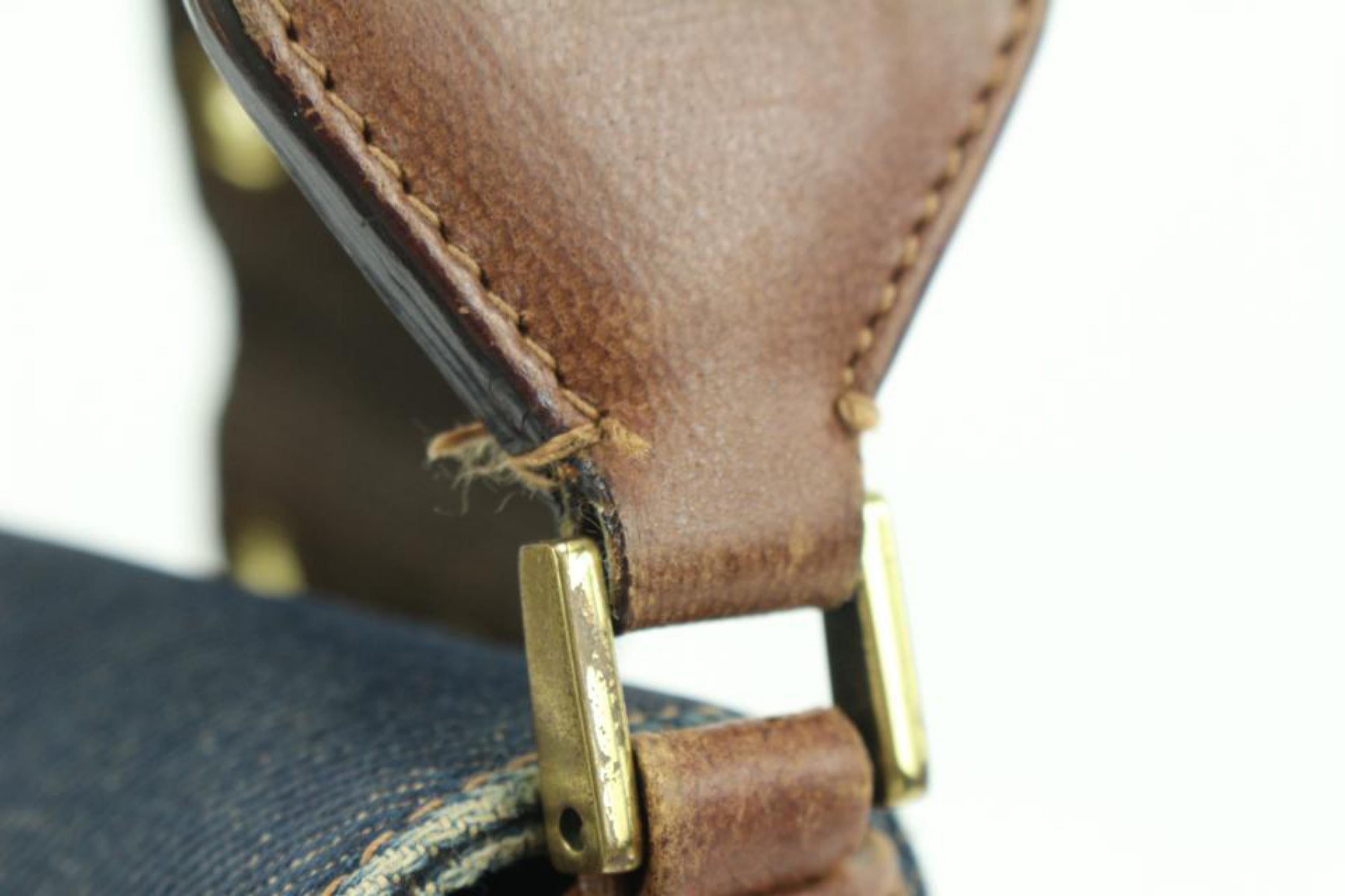 Dior Denim Street Hardware Chic Crossbody Messenger 95d33s 5