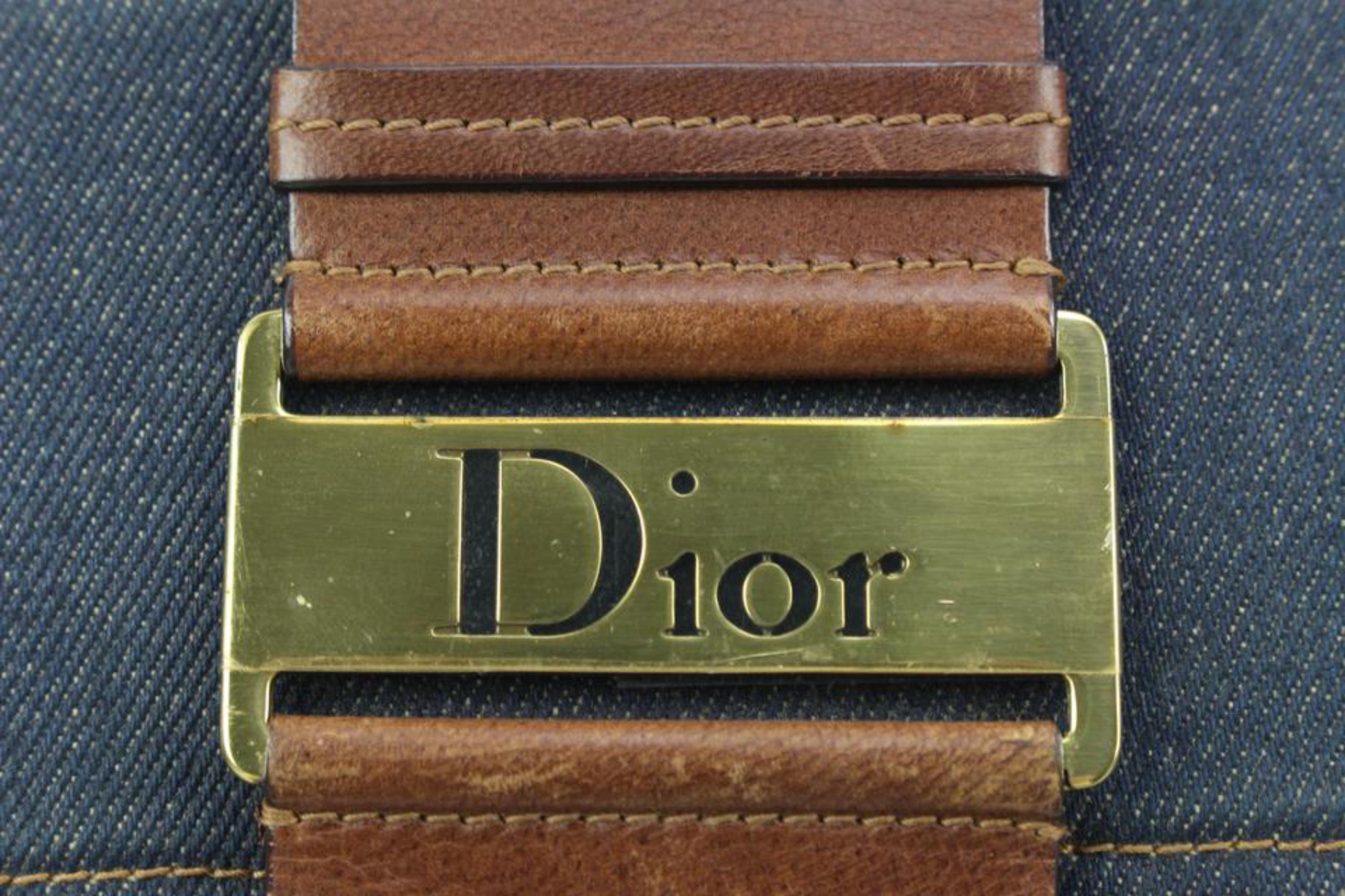 Dior Denim Street Hardware Chic Crossbody Messenger 95d33s 3