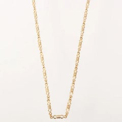 Dior Design Plate Lange Kette Halskette