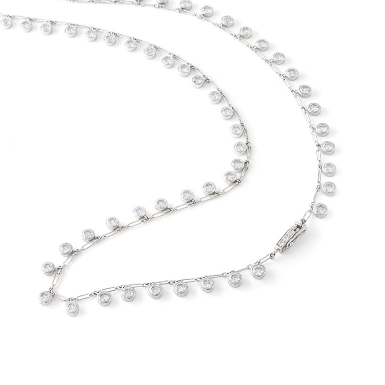 Christian Dior Sautoir Diamond Necklace