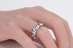 Dior Volage Floating Diamond Band in 18 Karat White Gold