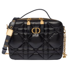 Dior Dior Caro Shoulder Bag Black