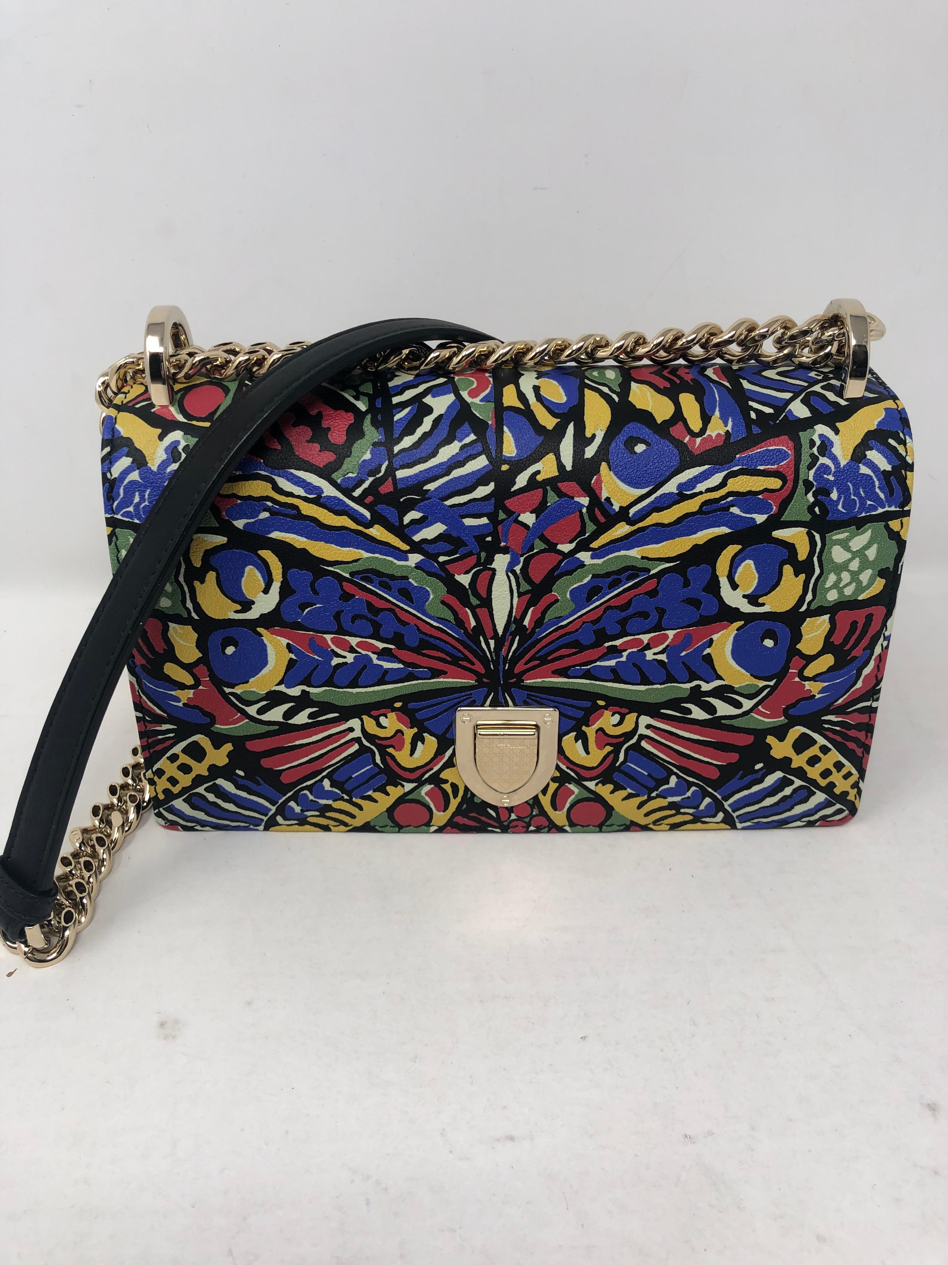 christian dior butterfly bag
