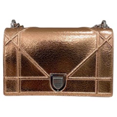 Dior Diorama Copper Salmon Shoulder Bag 