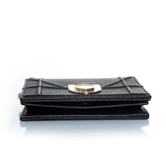 Dior, Diorama Folio wallet in black