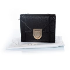 Dior, Diorama Folio wallet in black Dior, Diorama Folio wallet in black