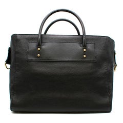Dior Diorangeles Black Studded Leather Tote Bag