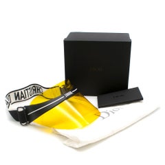 Dior DiorClub1 Transparent Logo Sun Visor