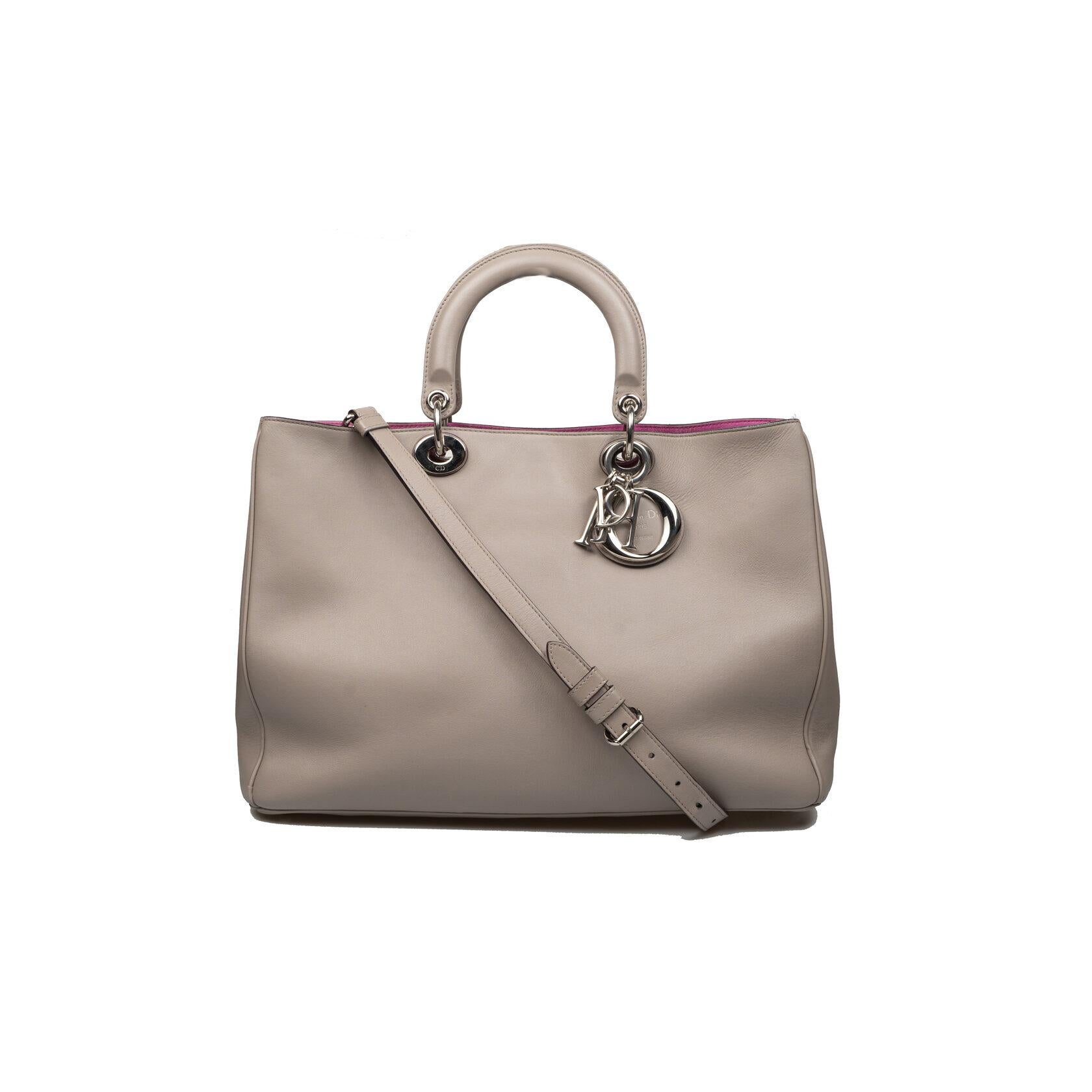 Dior Diorissimo Large Fuchsia In Good Condition For Sale In Dover, DE
