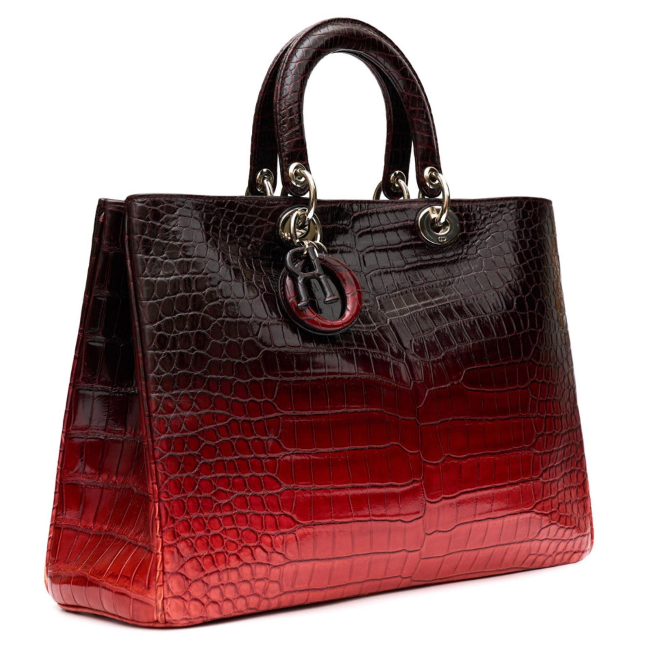 Dior Diorissimo Ombre Tote In Good Condition In London, GB