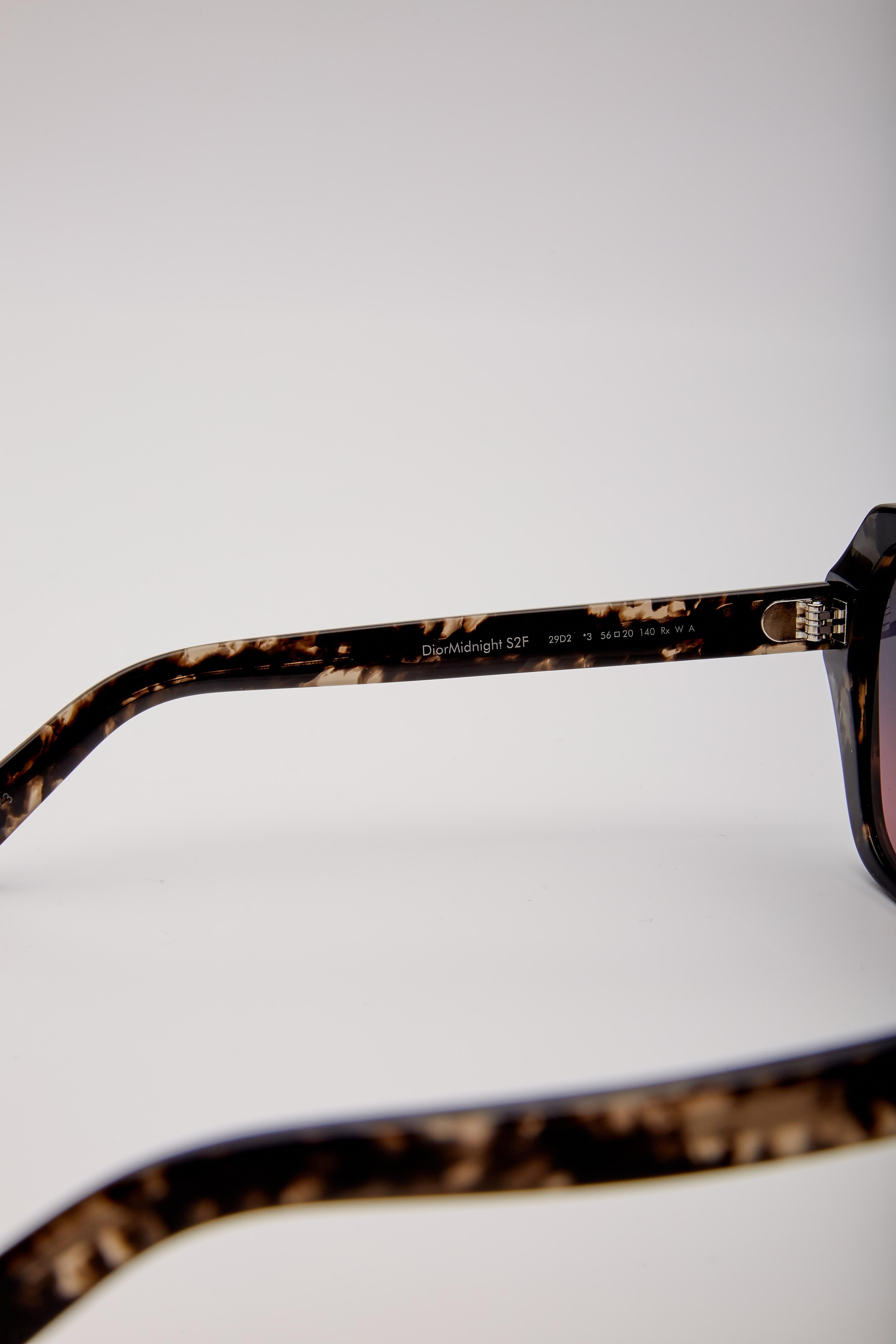 Women's Dior Diormidnight Grey Smoke Gradient Effect Sunglasses For Sale