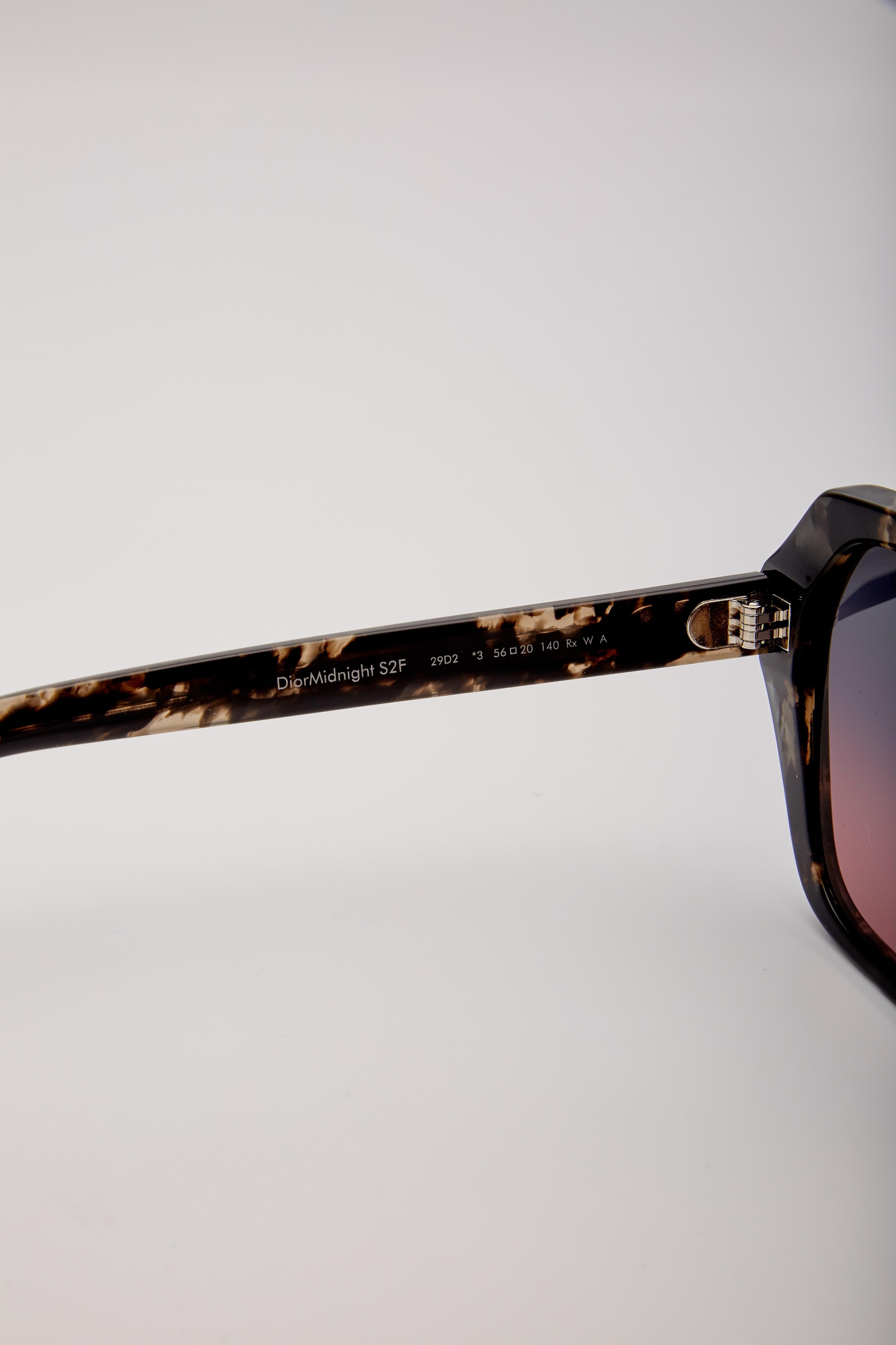 Dior Diormidnight Grey Smoke Gradient Effect Sunglasses For Sale 2