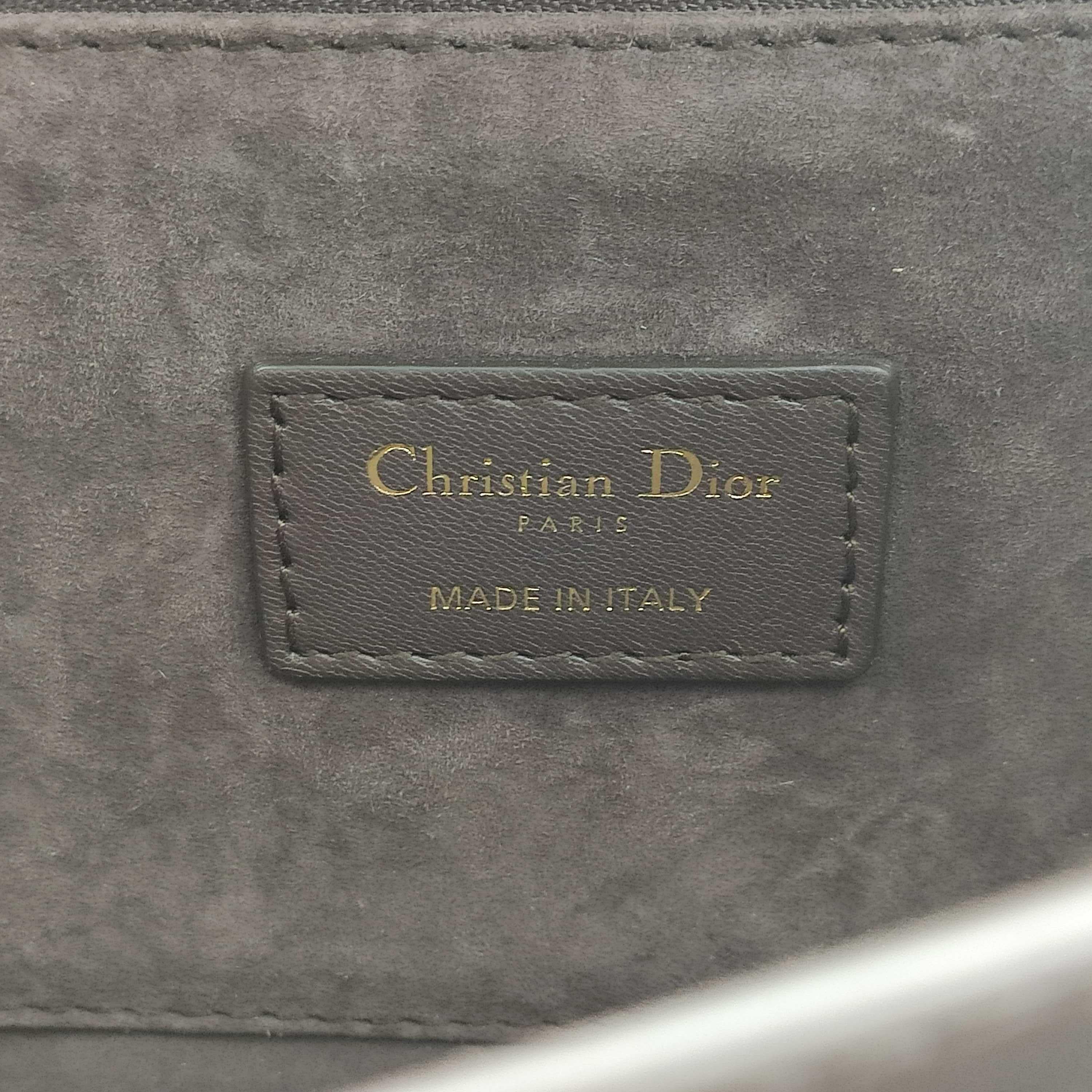 Women's DIOR Direction Shoulder bag in Brown Leather