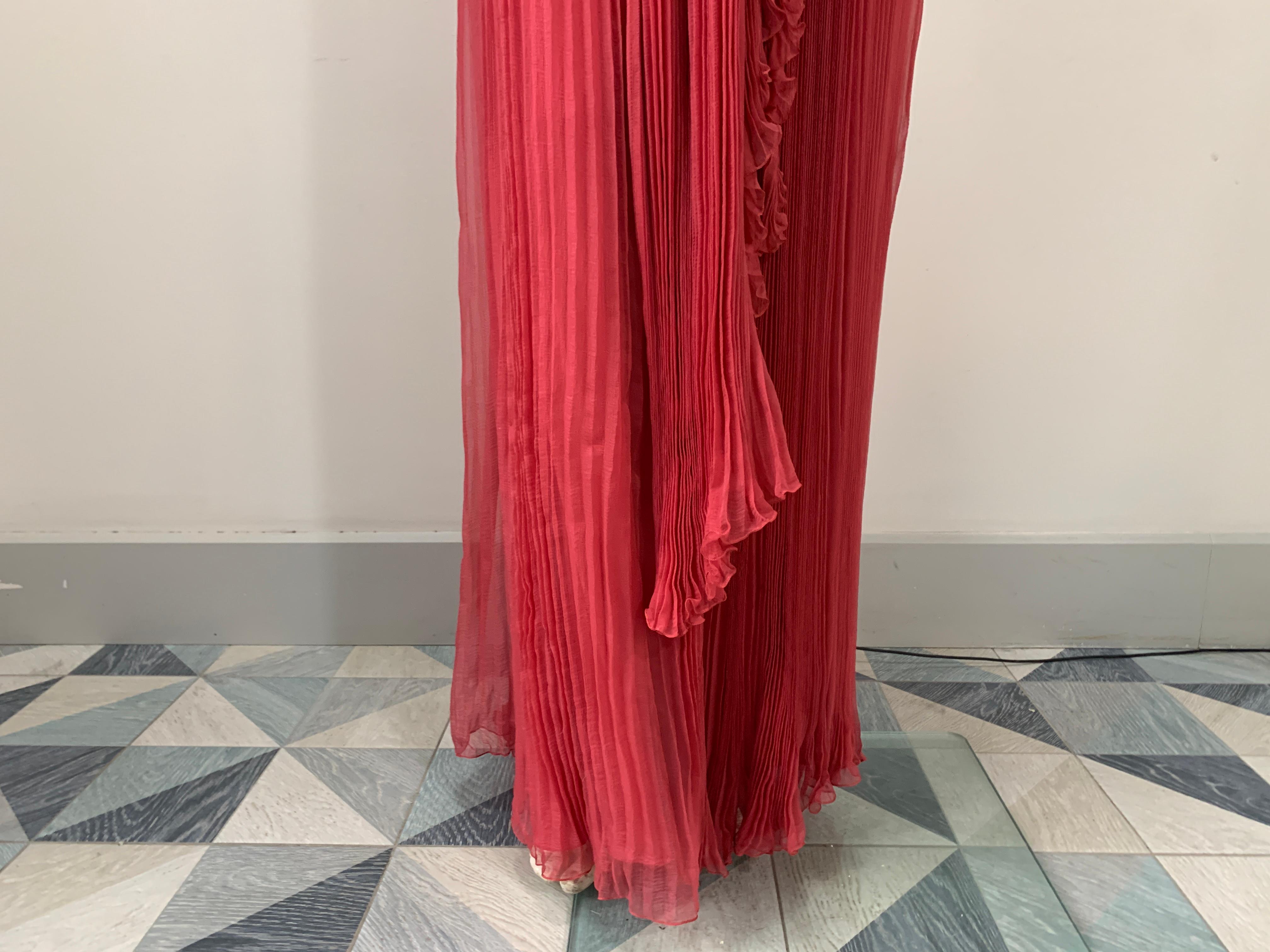 Christian Dior & John Galliano 7C cruise / resort 2007 silk evening dress runway For Sale 9