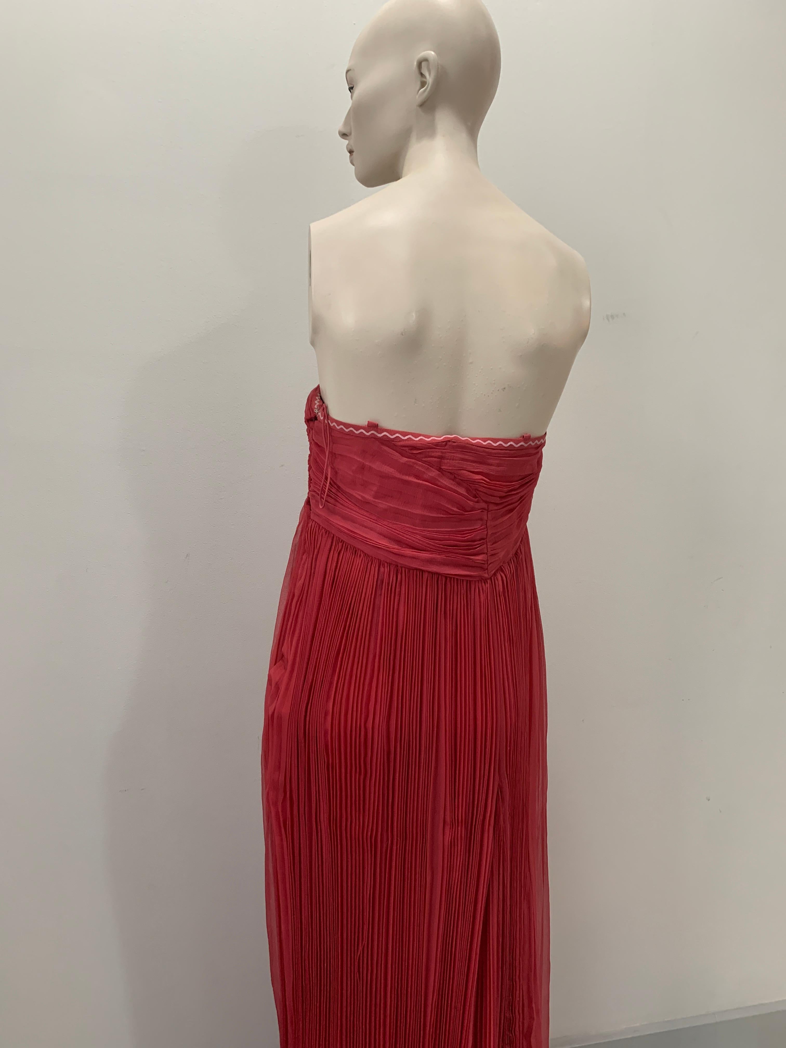 Christian Dior & John Galliano 7C cruise / resort 2007 silk evening dress runway For Sale 11