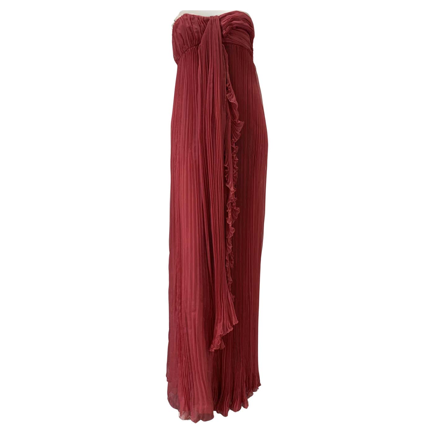 Christian Dior and John Galliano 7C cruise / resort 2007 silk evening ...